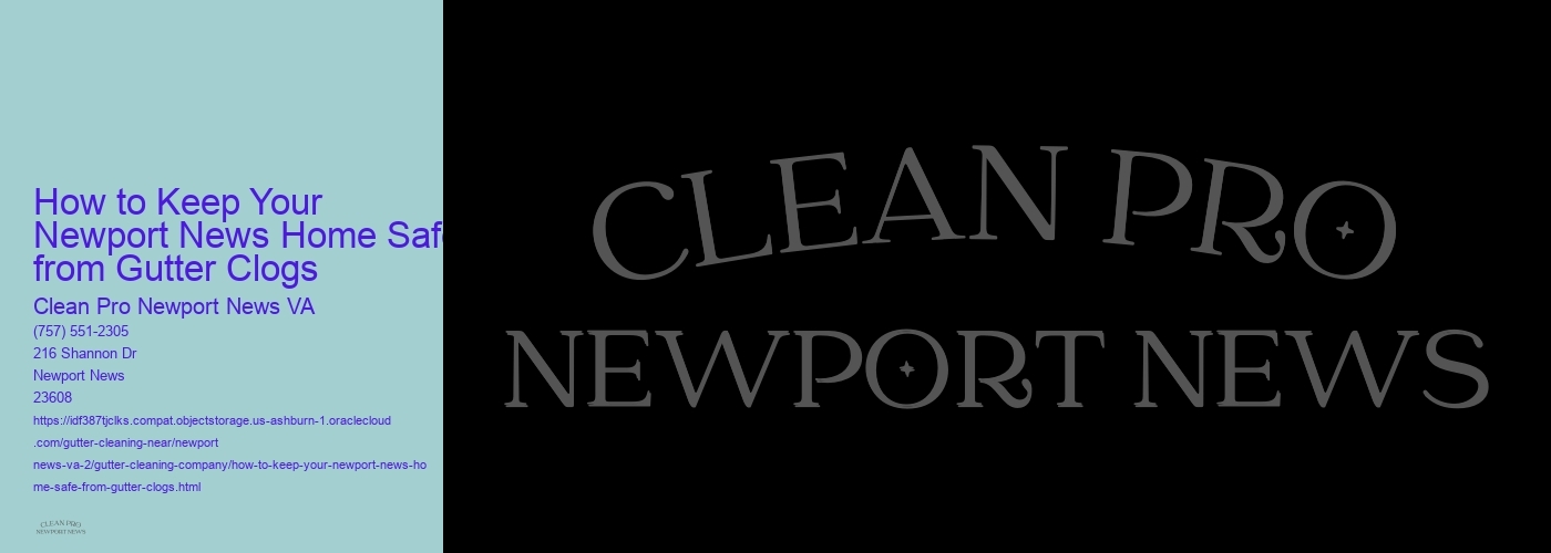 How to Keep Your Newport News Home Safe from Gutter Clogs 